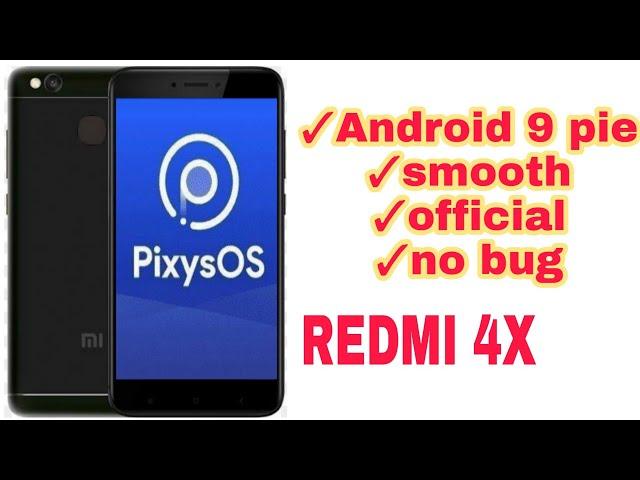 Review Pixy Os New Update android 9 pie untuk xiaomi.. (tested redmi 4x)