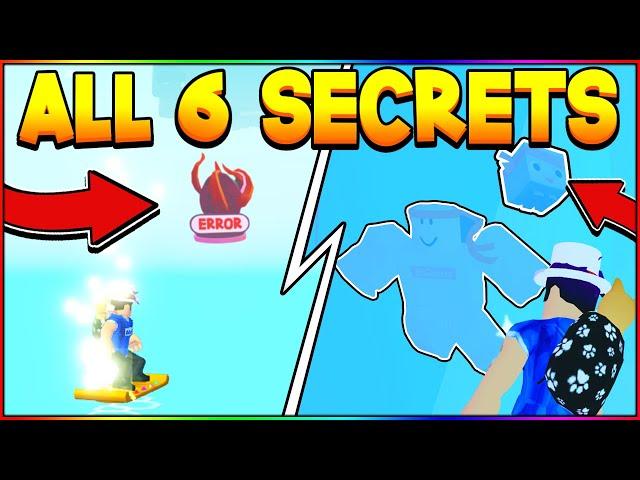 HIDDEN SECRET EGG AND ALL 6 SECRETS IN PET SIMULATOR X! Roblox