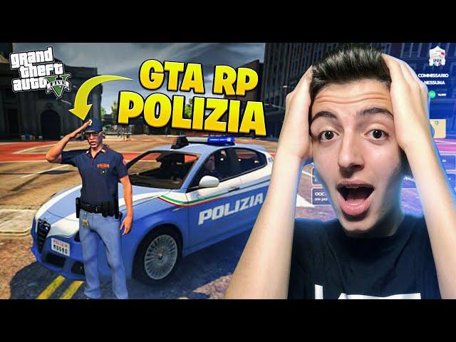 ARRESTO E INSEGUO I CRIMINALI!!! ‍️ GTA 5 RP POLIZIA DI STATO #1