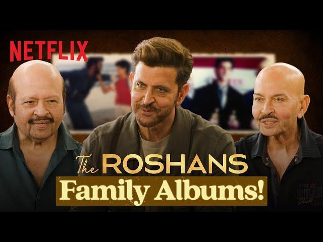 Rakesh, Rajesh & Hrithik Roshan Relive NOSTALGIC Moments ️ | The Roshans | Netflix India