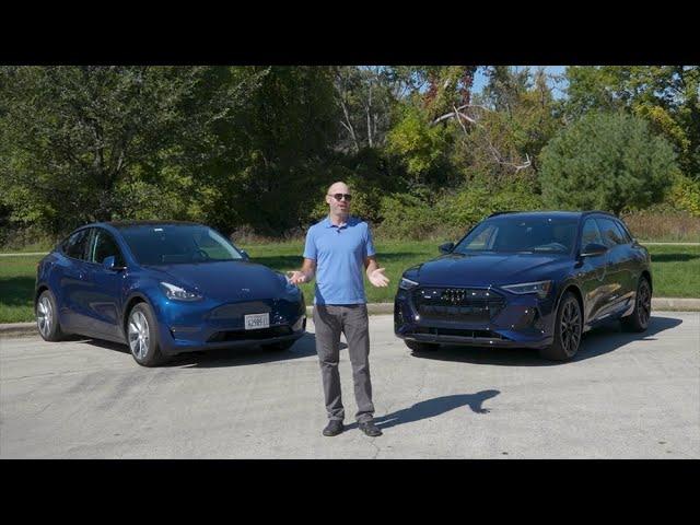 Audi E-Tron Vs. Tesla Model Y: How Do These Luxury Electric SUVs Compare? — Cars.com