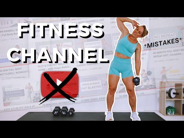 Fitness YouTuber Mistakes | Avoid These to Grow Your Fitness YouTube Channel