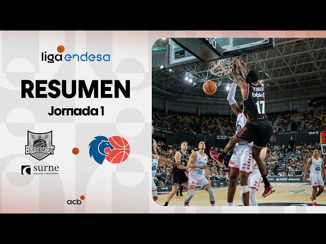 Surne Bilbao Basket - Río Breogán (90-72) RESUMEN | Liga Endesa 2024-25