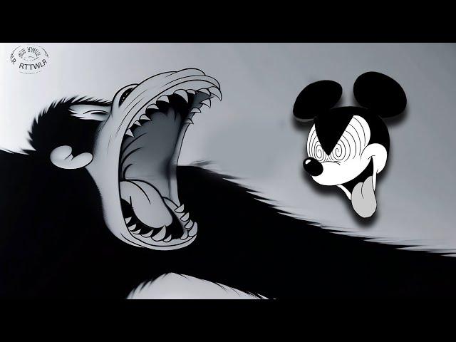 Art of Minimal Techno Cartoon Tripping 2024 Mickey Meet Mad KONG by RTTWLR