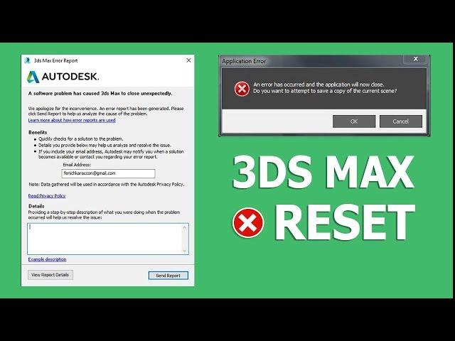 3Ds MAX error Solving Tutorial