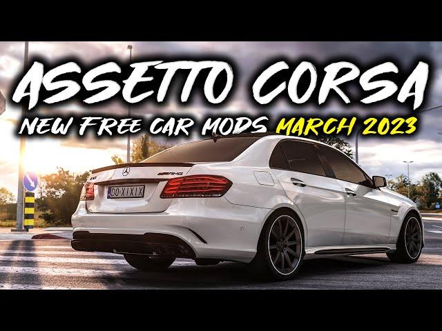 NEW & FREE CAR MODS for Assetto Corsa - March 2023! | + Download Links 