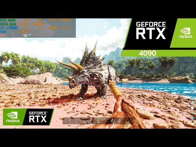 ARK SURVIVAL ASCENDED : RTX 4090 24GB ( 4K Maximum Settings RTX ON )