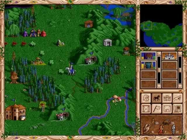 DOS Game: Heroes of Might and Magic 2