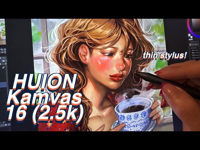 Huion Kamvas Pro 16 (2.5k) review (and illustration)