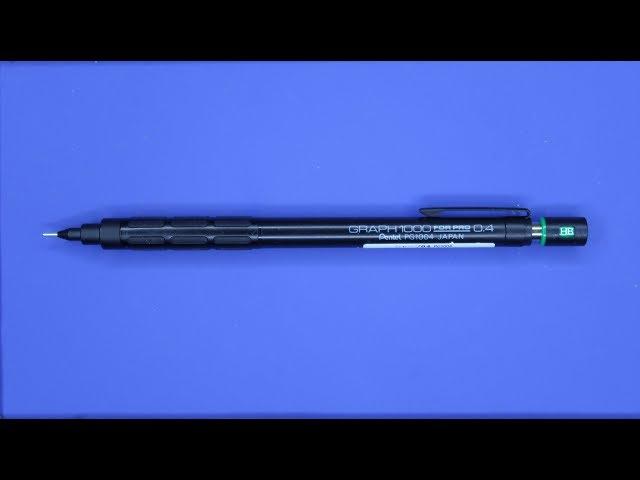 PENTEL GRAPH 1000 FOR PRO | обзор механического карандаша | ProPencils