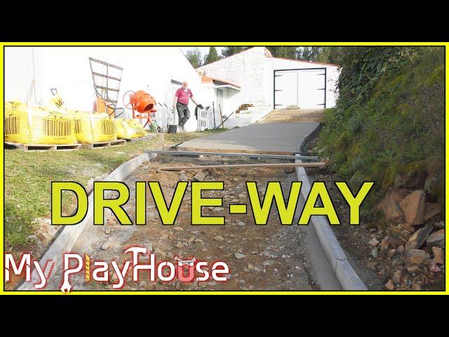 My Portugal PlayHouse, Gets New Driveway - 1367