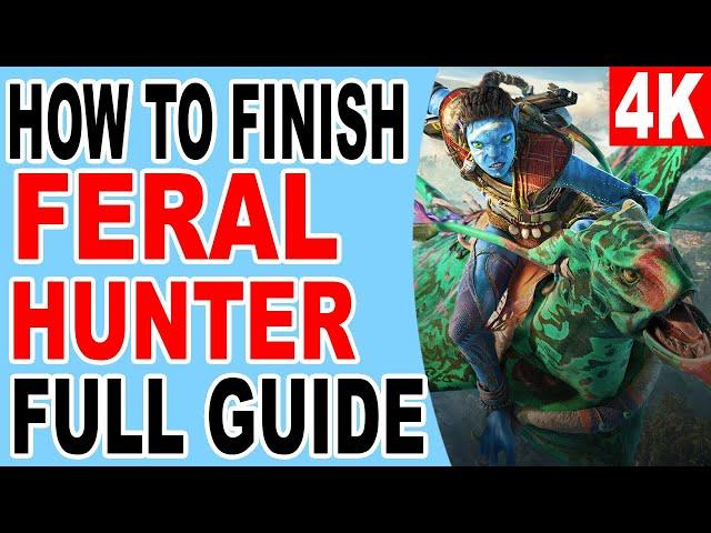 How to Finish Feral Hunter Quest Guide - How to Get Access Code B & C - Avatar Frontiers of Pandora