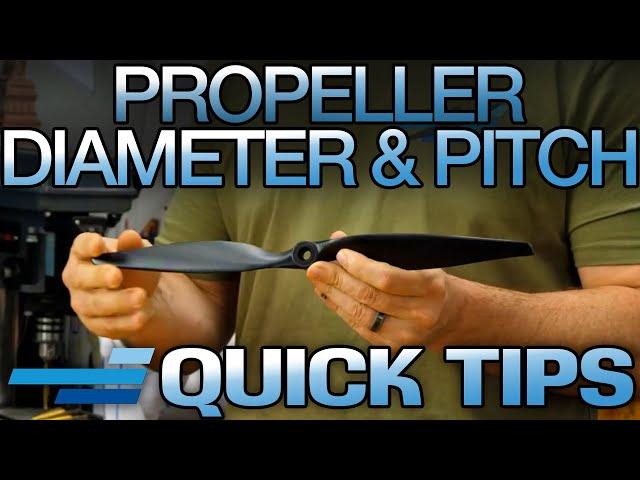 Propeller Diameter & Pitch | Quick Tip | Motion RC