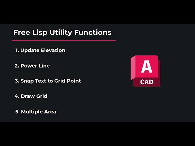 Land Survey Lisp Routines in AutoCAD | Essential Utilities for Efficient Drafting