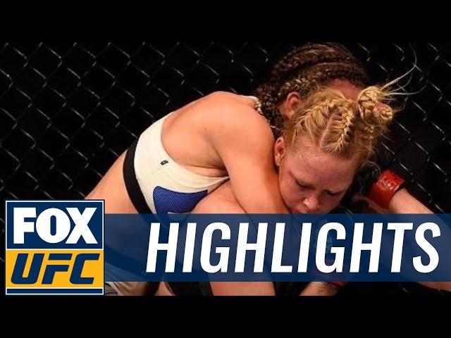Holly Holm vs. Miesha Tate - UFC 196 Highlights