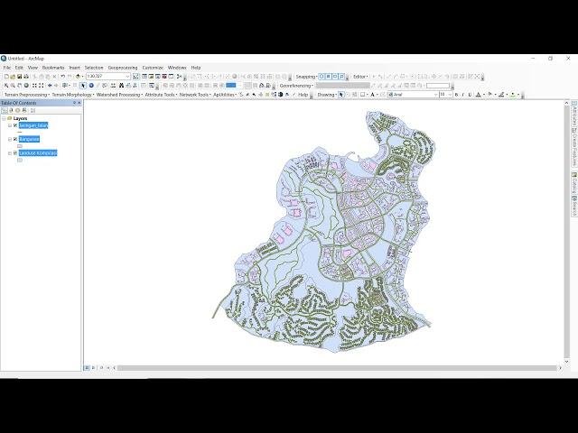 Layouting a Map in ArcGIS (Part 1 Preparing the Sheet dan Grids)