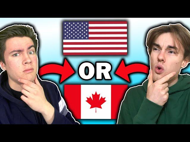 Epic USA vs Canada 50/50 Map (feat. Chicago Geographer)