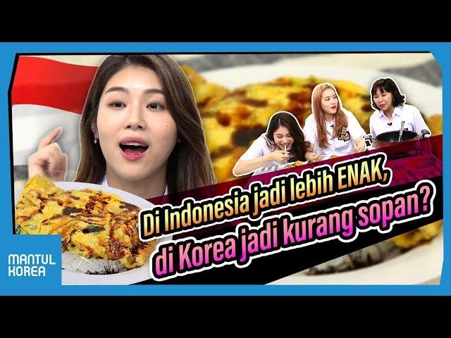 "Reaksi Idol Korea pertama kali makan "Nasi Telur Kecap"? | Mantul Korea