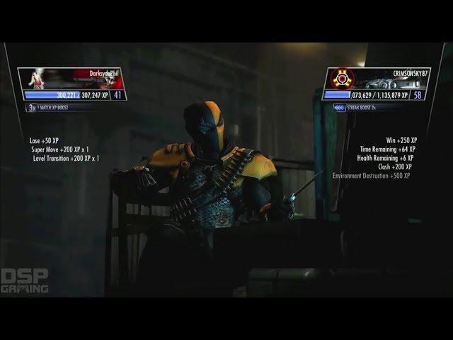 Let's Endure DarksydePhil vs Deathstroke (Couldn't blawk)