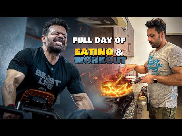 Full Day of Veg Diet and Workout VLOG