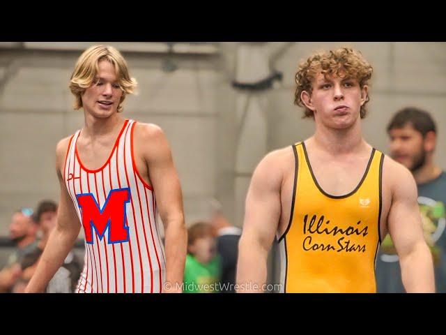 190 – Ty Sabin {G} of Illinois Cornstars vs. Ezra Frederick {R} of Martinsville HS IN