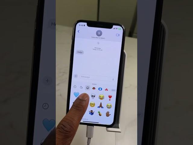 iOS 17 Stickers on messages