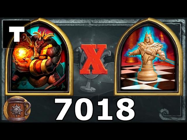 Hearthstone 7018 Tavern Brawl #85 Boss Battle Royale (Razorgore vs White King)