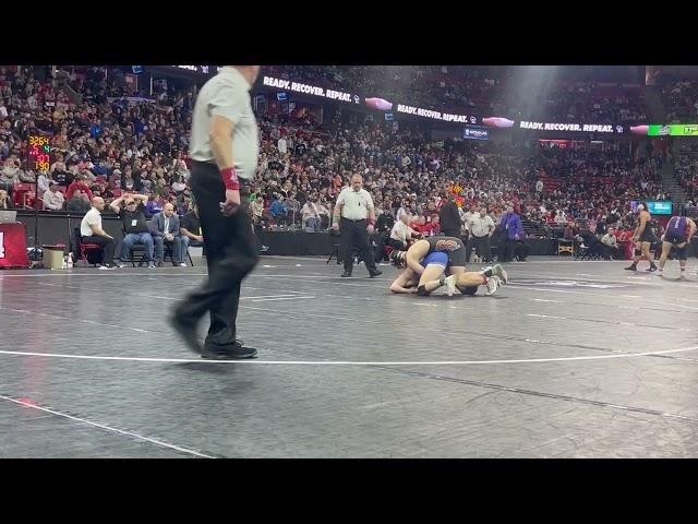 Pardeeville’s Will Becker loses D3 190-pound state final