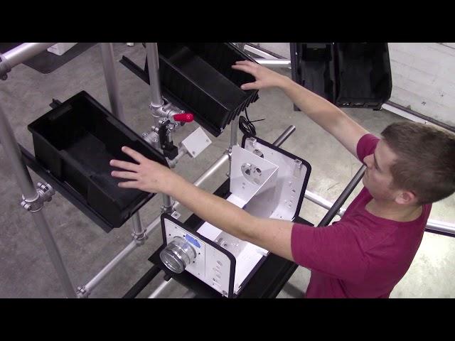 Worksmart Systems - Ergonomic Lean Assembly Cell with Fixturing