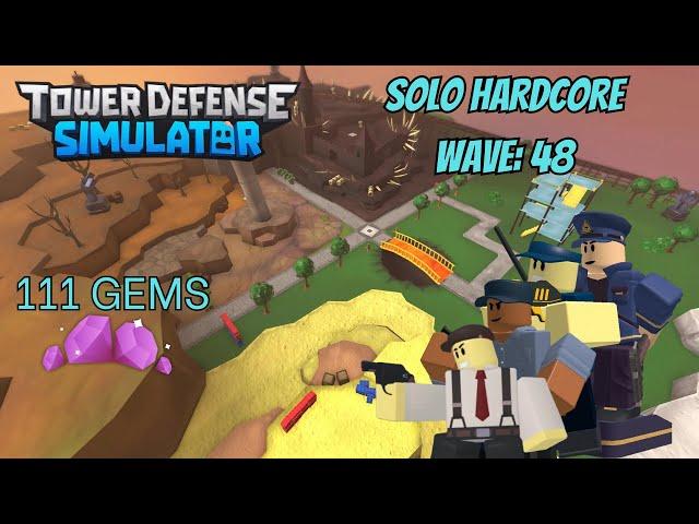 Hardcore Mode Strat for beginners | Roblox TDS