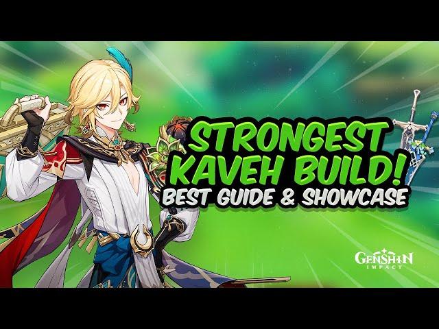 COMPLETE KAVEH GUIDE! Best Kaveh Build - Artifacts, Weapons & Teams | Genshin Impact