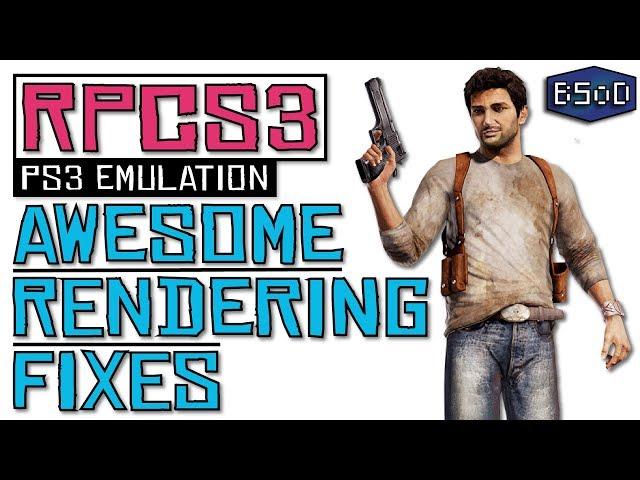 RPCS3 - Awesome New Rendering Fixes | Uncharted Performance Tested