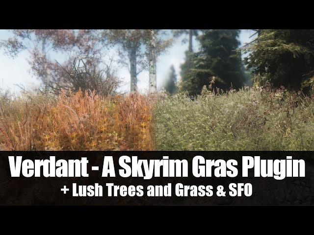 Skyrim Mods - Verdant 'A Skyrim Grass Plugin' [4k/HD]