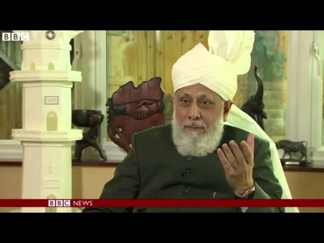 BBC News  Khalifa of Islam says Mosques should have message of harmony and peace   Croydon Islam