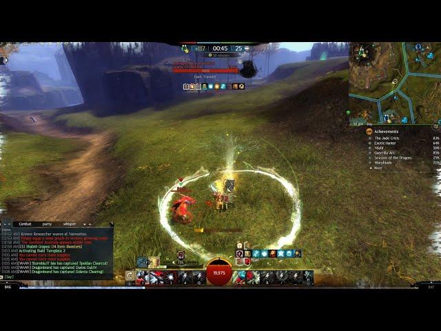 GW2 │ WvW - When a WARRIOR tries to GANK my Herald Support Healer...