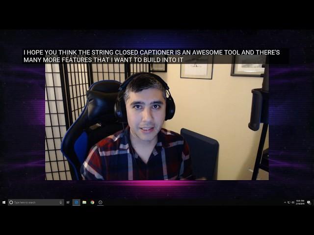 Full Stream Closed Captioner Video Demo