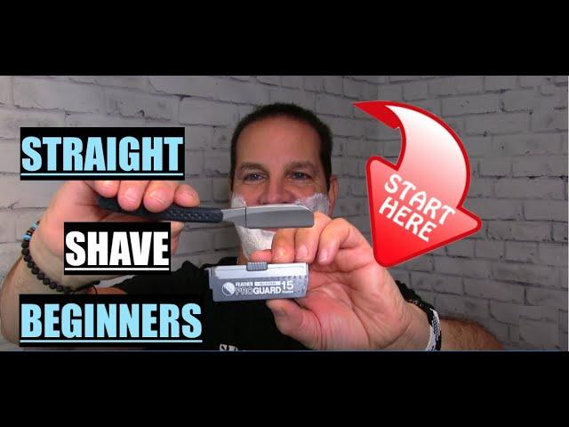 Straight Razor Shave-Beginners Start Here!