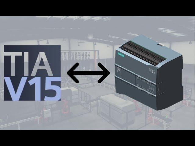 Download TIA Portal Program into Hardware Siemens S7-1200 PLC