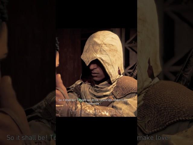 Bayek With Basim's Master Assassin Outfit in AC Origins (Mods)