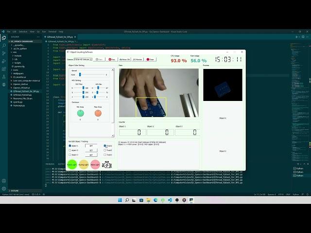 Create GUI Interface for object detection using opencv and Qt Designer