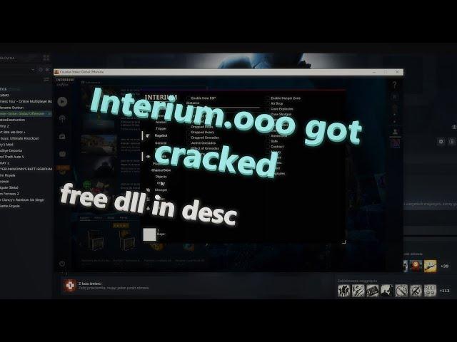 Interium.ooo got cracked by Espada Team (free dll in desc)