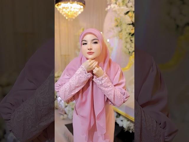 Hijab segiempat buat kondangan, simple, mudah dan cantik #hijabstyle Tutorial Hijab Kekinian