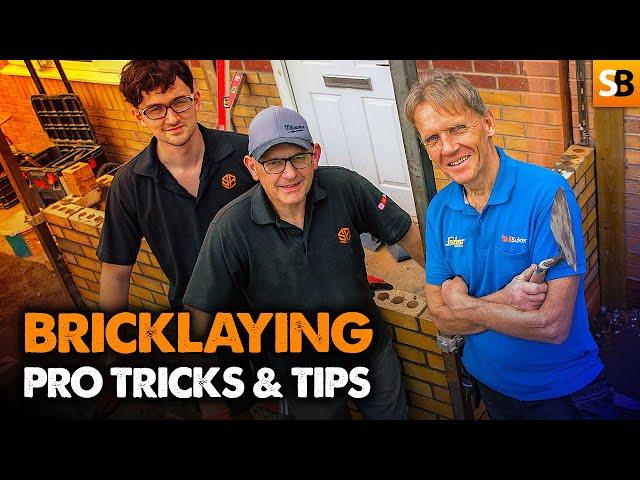 Pro Bricklaying Tips & Tricks With Steve & Alex