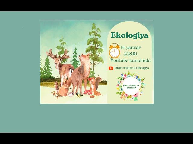 Ekologiya  - 1