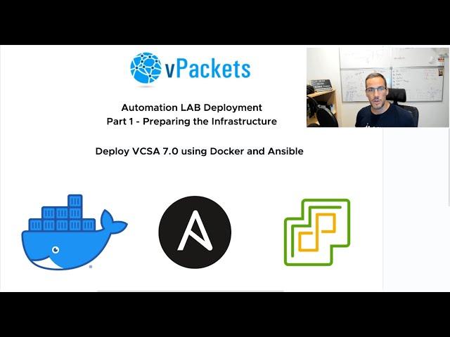 Deploying vCenter using Ansible