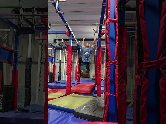 🪝 Sky Hook!! I need to spice it up next time  #ninja #gymnastics #stunt