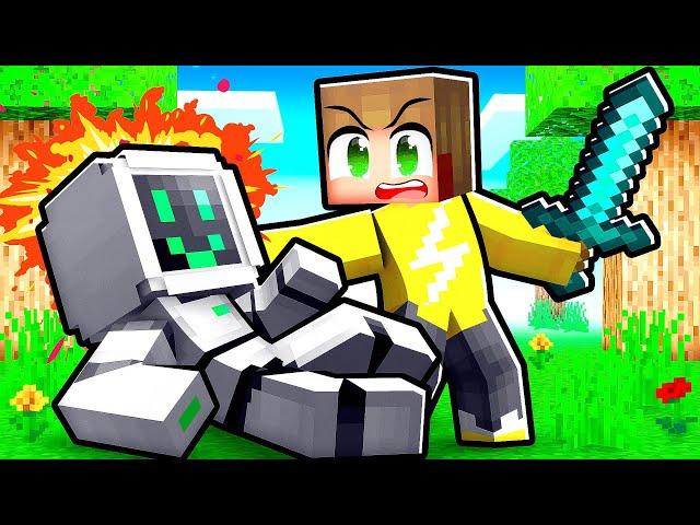 Robot Verslaan In Minecraft (Survival)