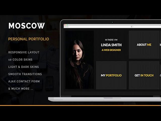 Moscow - Personal Portfolio | Themeforest Website Templates and Themes