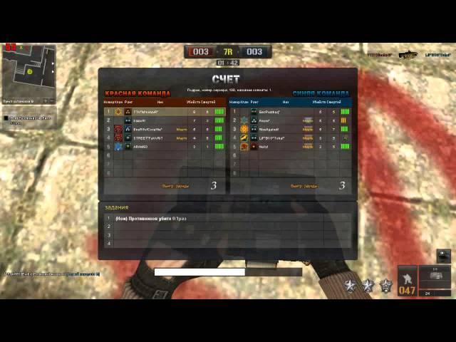 Point Blank. Гвардия против игроков от 07.12.14 TTK*M!notavR* и DizzoR!