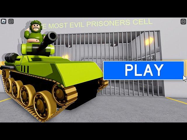 BARRY in Tank Update! New Scary Prison Obby (#Roblox) #escape